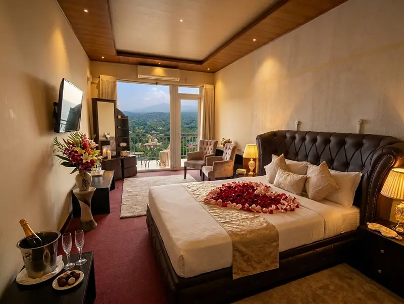 The first night at Hotel Neits, Kandy